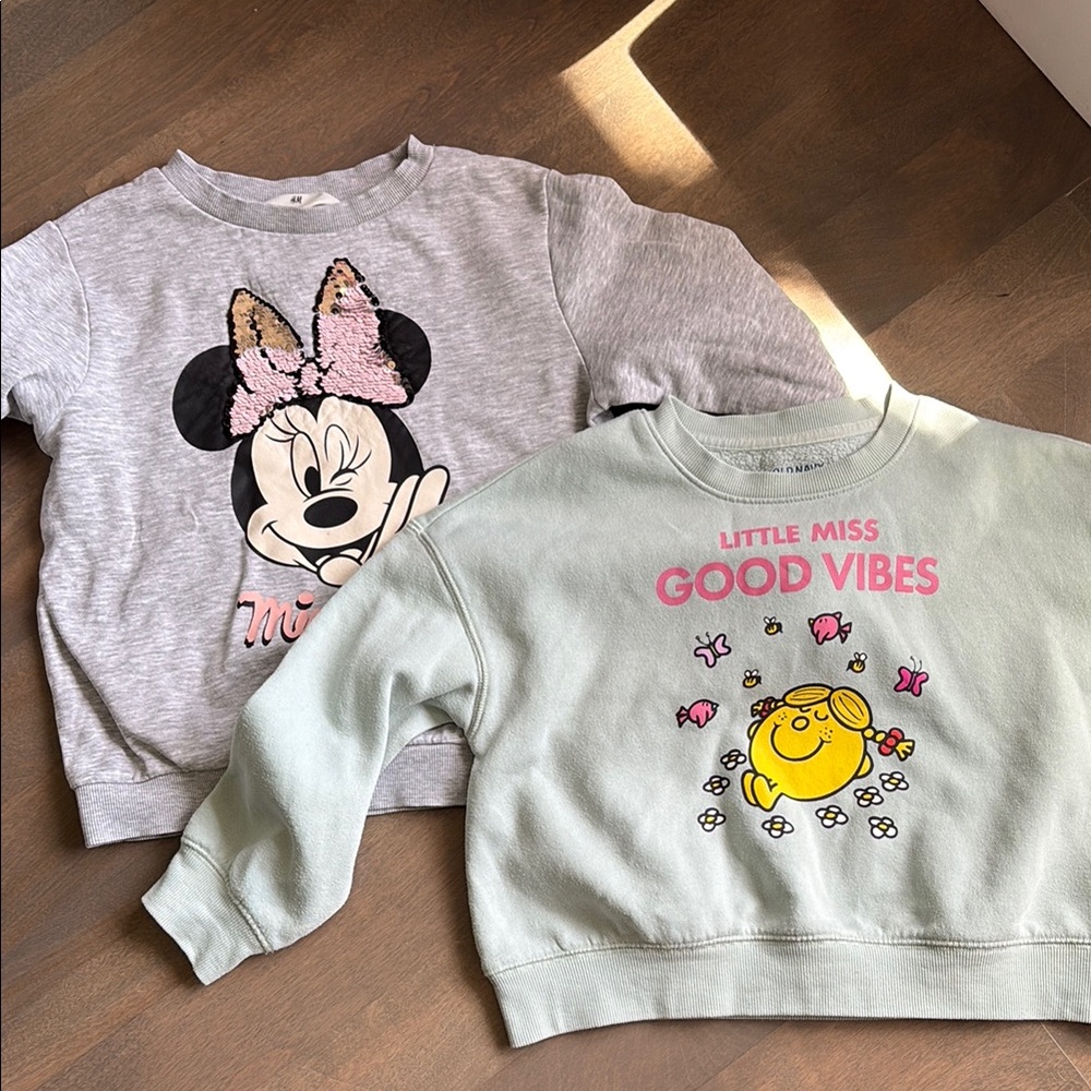 Disney + Little Miss Kid Sweatshirts